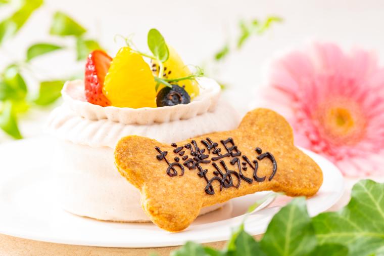「リトナ箱根」愛犬用ケーキ