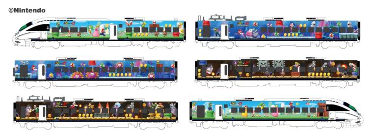 「スーパーマリオ トレイン」885系
