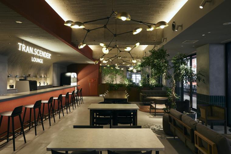 「TRAN.SCENDER® HÔTEL Yokohama」ラウンジ