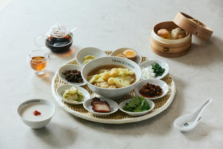 「TRAN.SCENDER® HÔTEL Yokohama」海老ワンタン麺