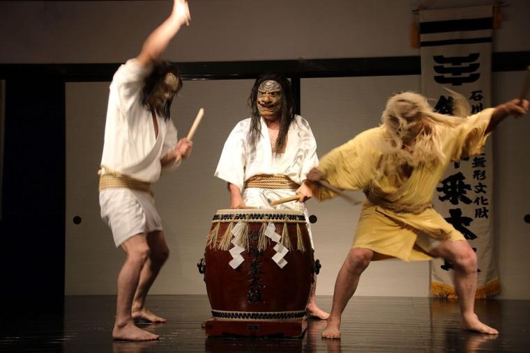 御陣乗太鼓之地