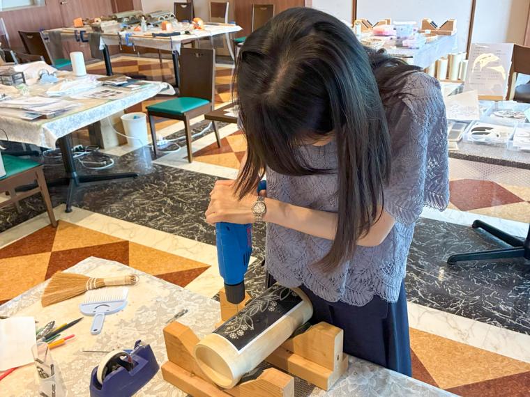 鳥取県湯梨浜町の道の駅でできるオリジナル竹灯籠づくり！家族で挑戦できて旅の思い出にも！