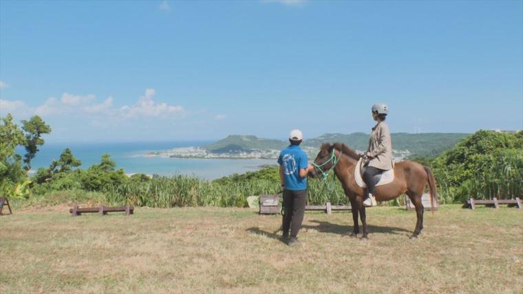 与那国馬の温もりに癒やされる！南城市の自然を満喫する乗馬体験「うみかぜホースファーム」（南城市）