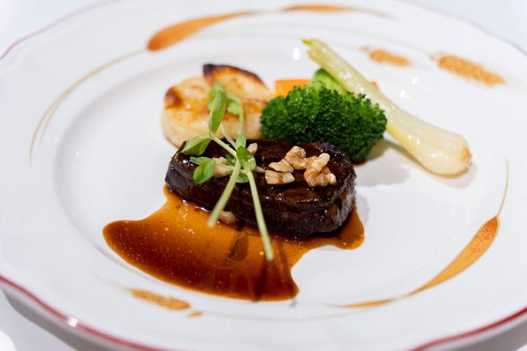 淡島ホテル ディナー