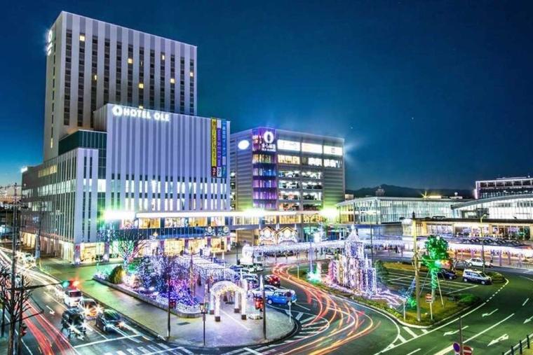 藤枝駅に直結したホテル