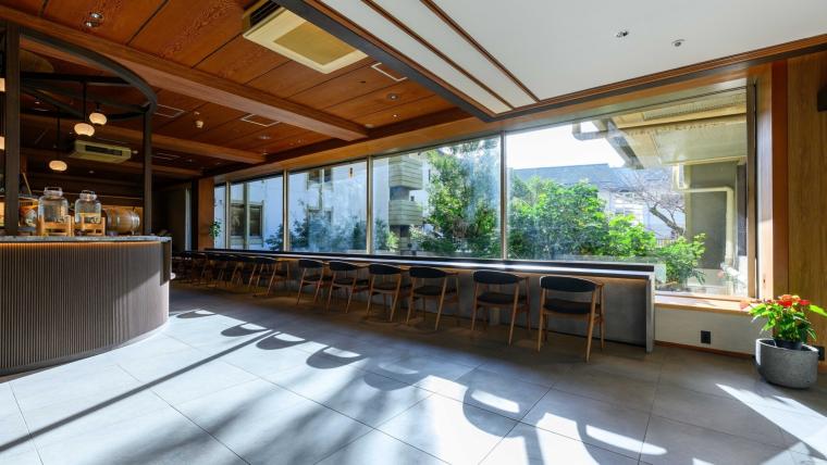 「山水館 川湯みどりや」ロビーラウンジ2