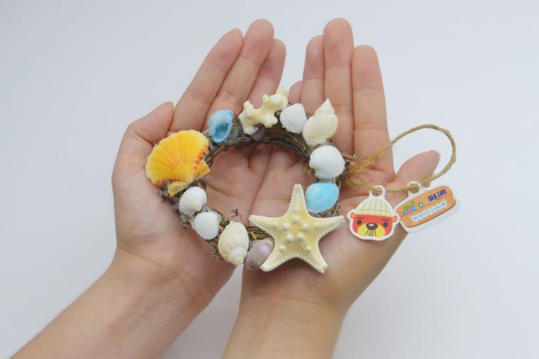 「名古屋シーライフ水族館」リースづくり