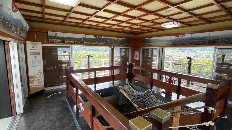 若松城天守閣郷土博物館 最上階5階