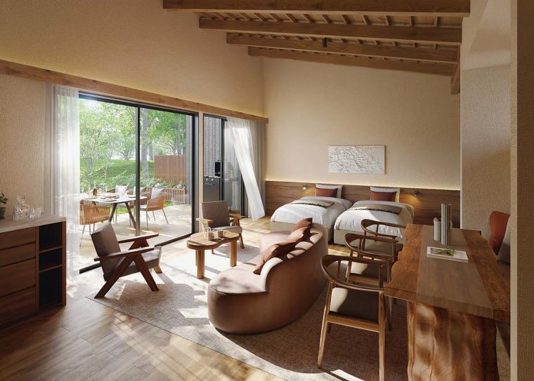 「ASOBIYUKU VILLA」ヴィラツイン