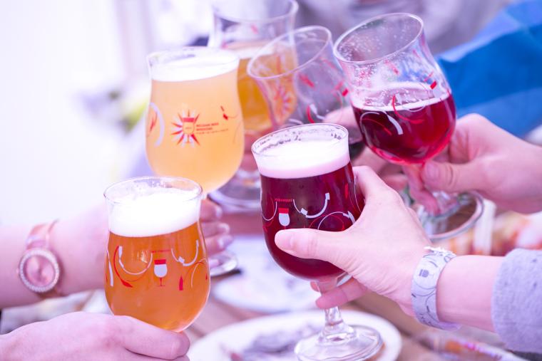 「ベルギービールウィークエンド」乾杯