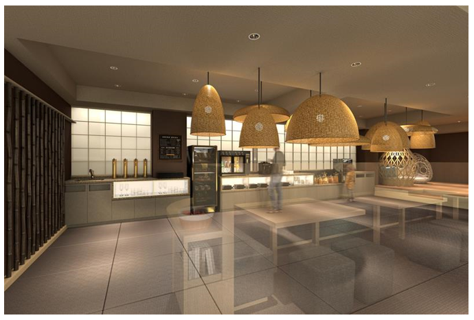 「花べっぷ」ラウンジ・ドリンクコーナー