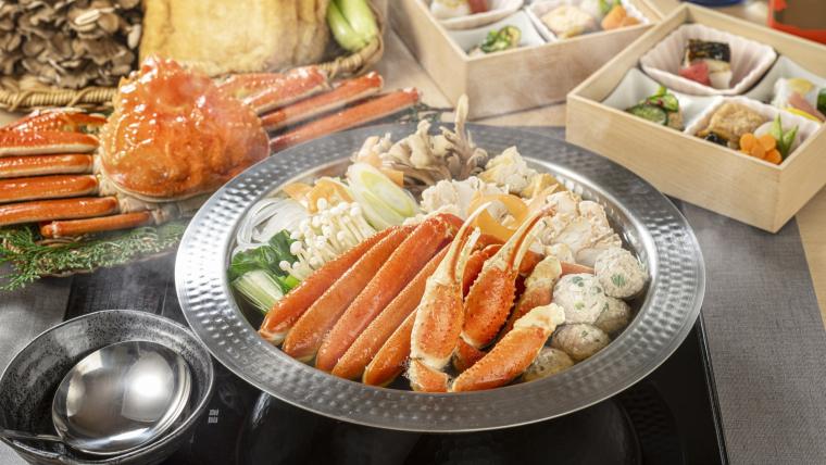 「Rakuten STAY あわら温泉」ずわい蟹の蟹鍋