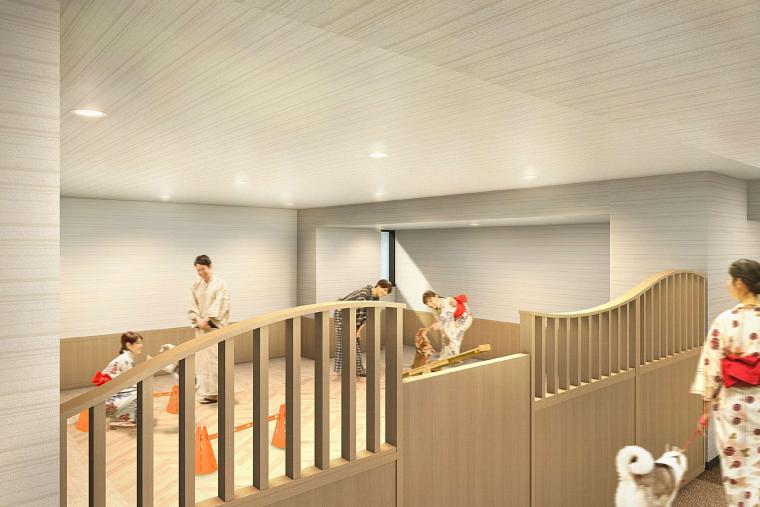 「大江戸温泉物語わんわんリゾート 西伊豆」屋内ドッグラン