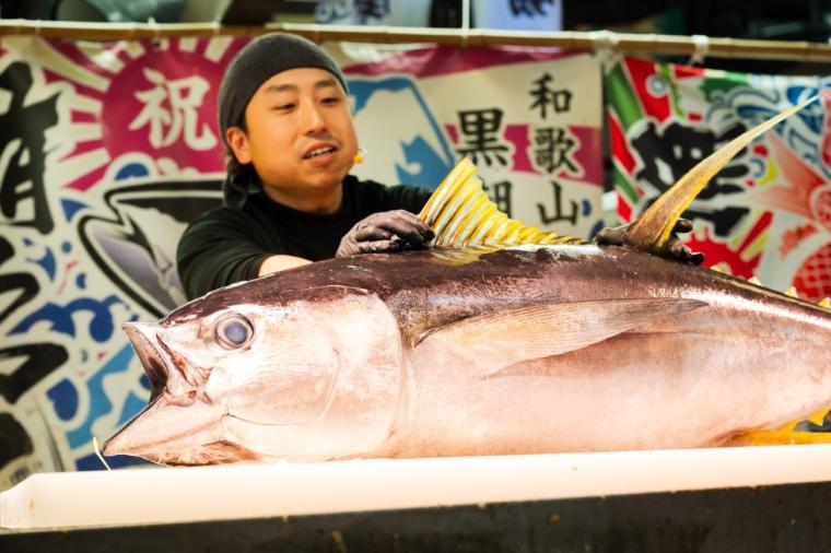 和歌山マリーナシティホテル＋黒潮市場 マグロ解体ショー