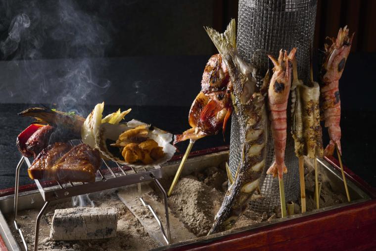 「ふふ 城ヶ島 海風のしらべ」炭火焼き