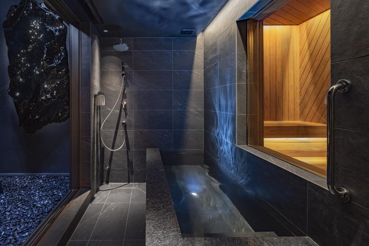 「鈴 京都鴨川 hitotose 夏-Natsu-」水風呂