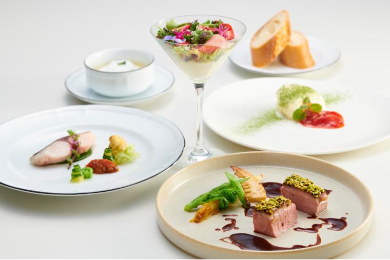 「福岡プリンスホテル ももち浜」ディナーコース