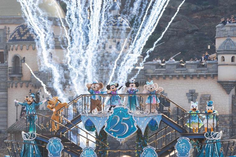東京ディズニーシー 25周年イベント「スパークリング・ジュビリー・セレブレーション」