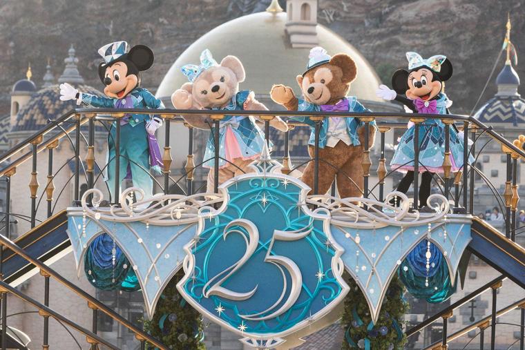 東京ディズニーシー 25周年イベント「スパークリング・ジュビリー・セレブレーション」
