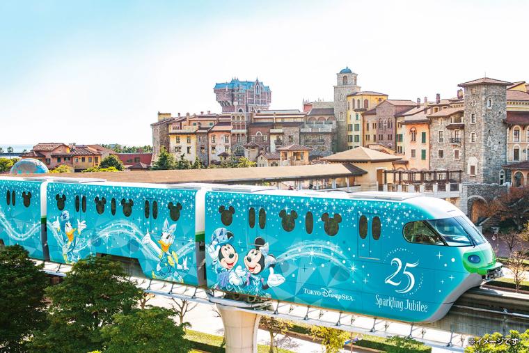 東京ディズニーシー 25周年 ディズニーリゾートライン