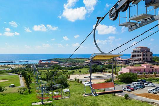 沖縄県　ザ シギラリフト「オーシャンスカイ」