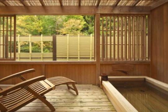 全室露天風呂付き客室の宿　真木温泉