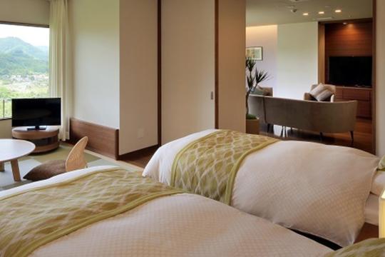 秋保温泉　篝火の湯　緑水亭