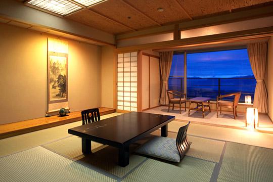 伊香保温泉　名物畳風呂と料理自慢の宿　ホテルきむら