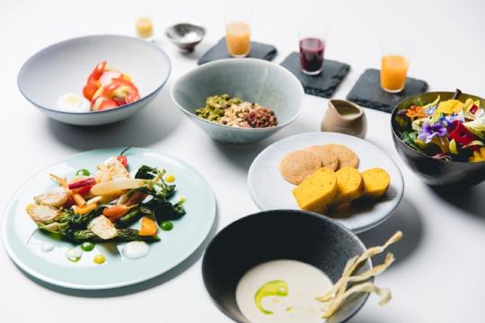 ギャリア・二条城　京都　ｂｙ　バンヤンツリー・グループ　ウェルビーイング朝食