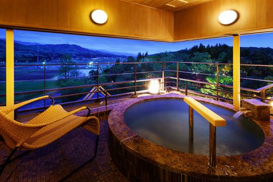 月岡温泉　白玉の湯　華鳳