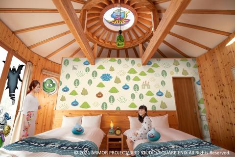 ニジゲンノモリ ドラゴンクエストコラボルーム『スライムのコクーン』