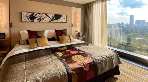 美食プレゼンテーション。「ホテルニューオータニ エグゼクティブハウス 禅」の記念日ステイ滞在記