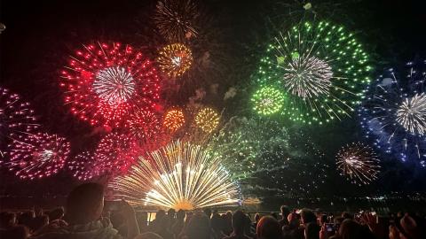 びわ湖大津・ナイトクルーズ花火