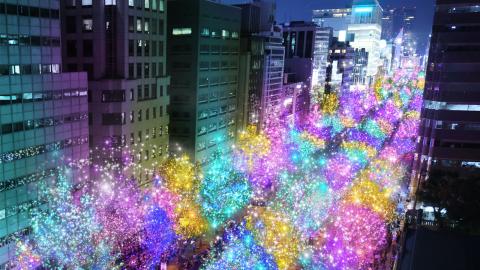 御堂筋イルミネーション2024