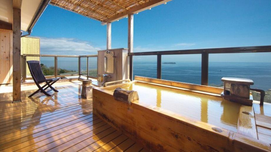 熱海・伊豆のお部屋食＆露天風呂付き客室プランが人気の温泉宿