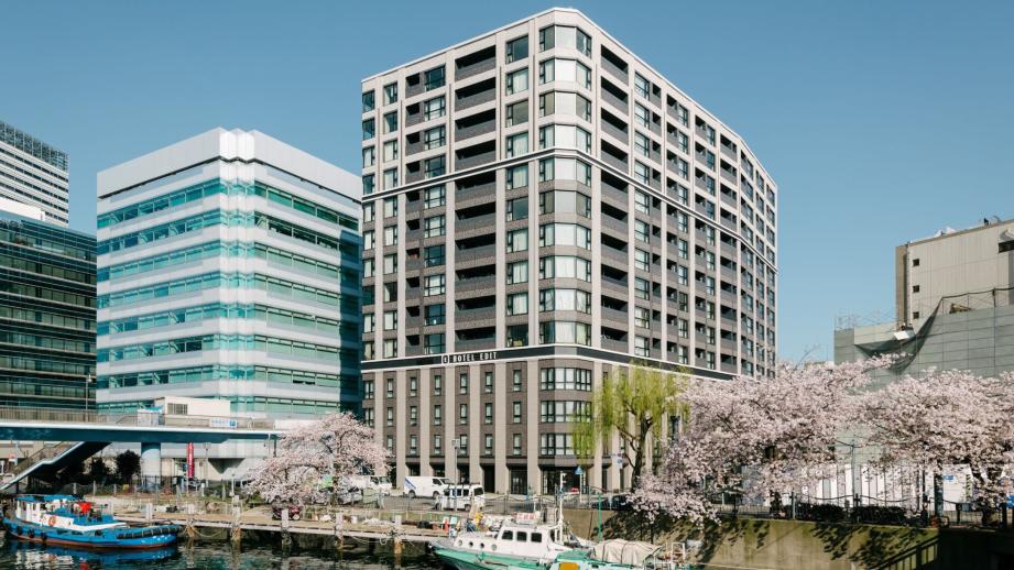 桜木町駅から徒歩約3分の好立地に位置する「ホテル エディット 横濱」