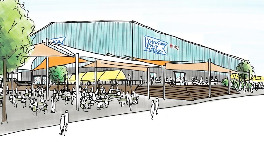 三浦半島の新鮮な食材や食文化を楽しめる「いちご よこすかポートマーケット」