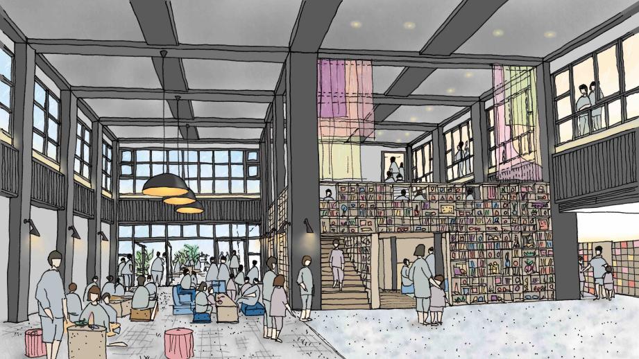 黒沢温泉「悠湯の郷ゆさ」内にオープンする「おふろcafe yusa」