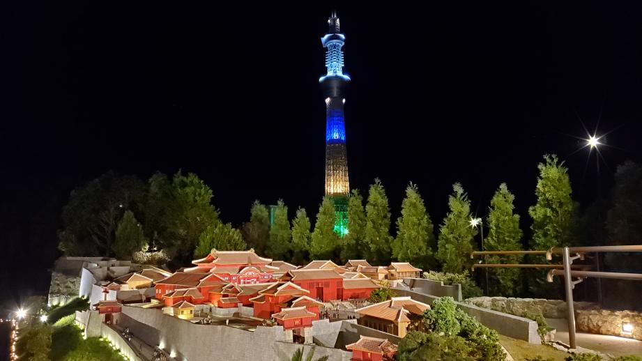 昨年のライトアップ＆イルミネーションの様子