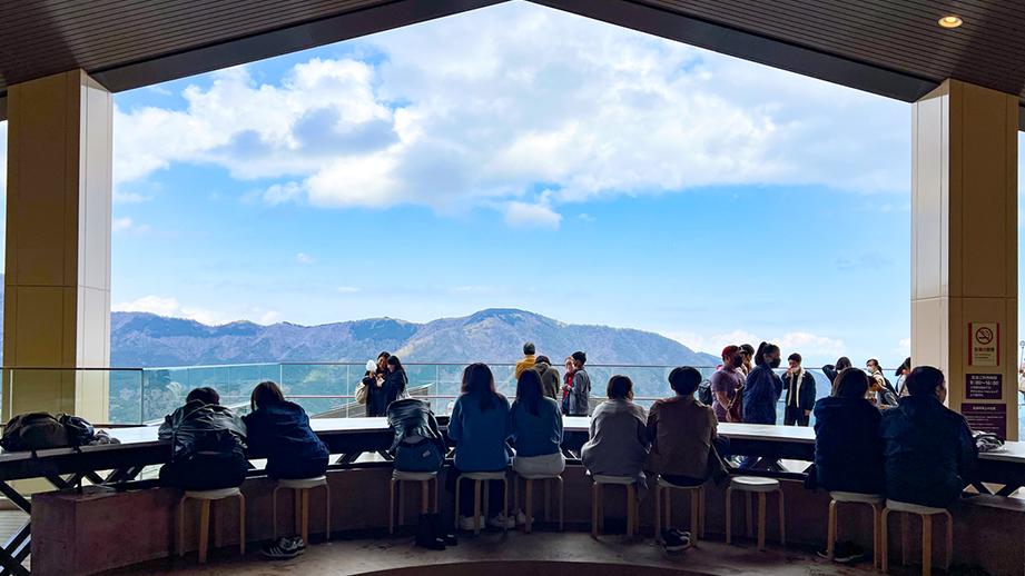 箱根ロープウェイ「cu―mo箱根」