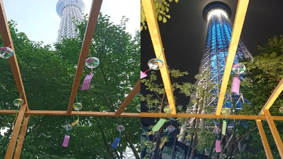 東京スカイツリーメイン画像風鈴