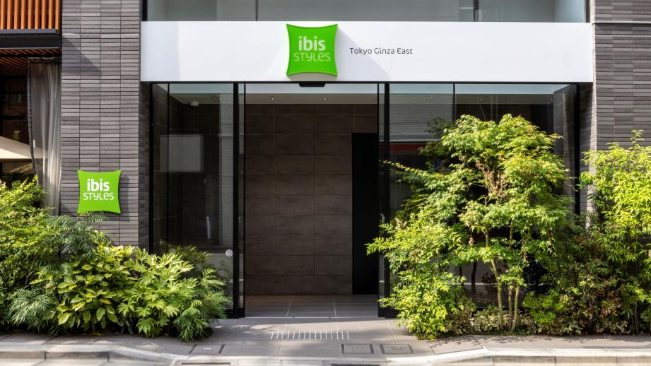 ビススタイルズ東京銀座Eastのエントランス