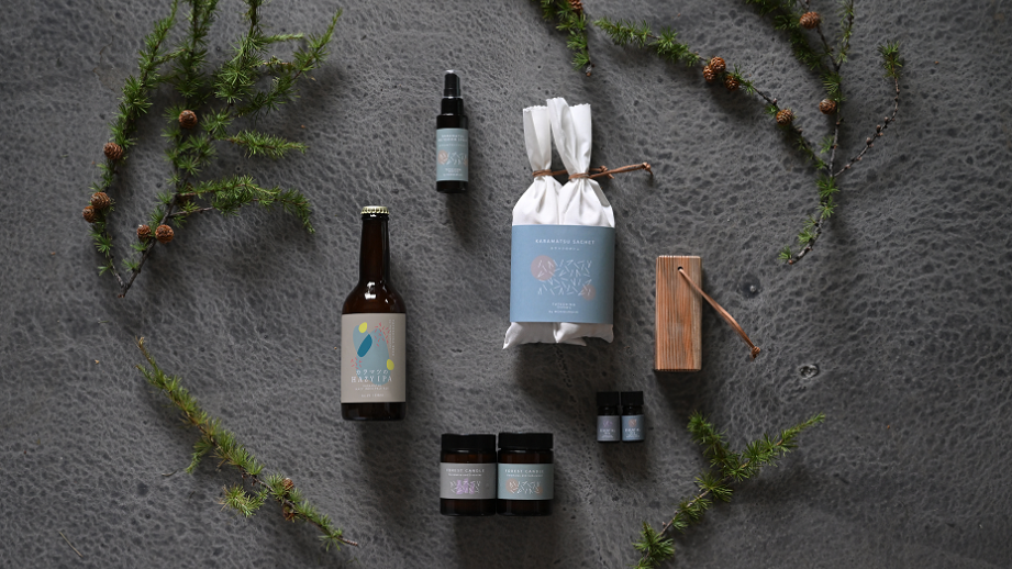 「TATESHINA by MORIGURASHI」の新商品