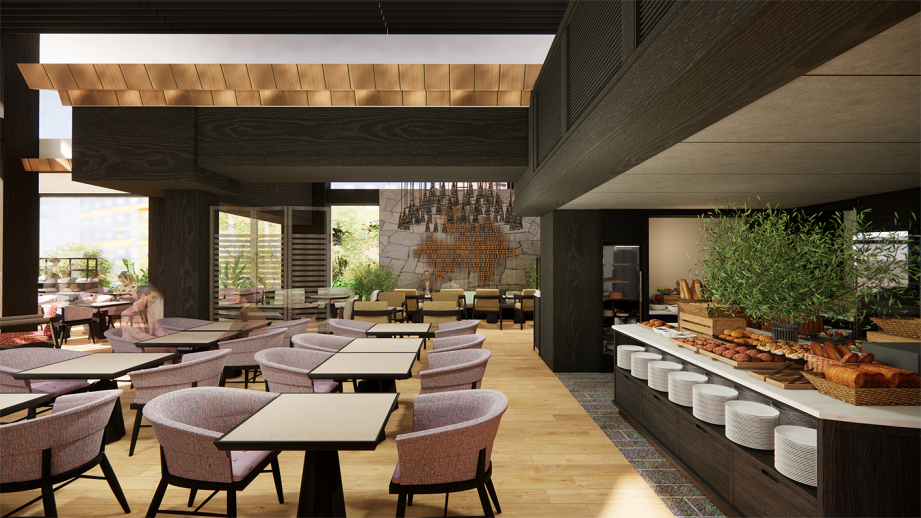 稀有なガーデンも！「グランドハイアット福岡」クラブラウンジが10月リニューアル