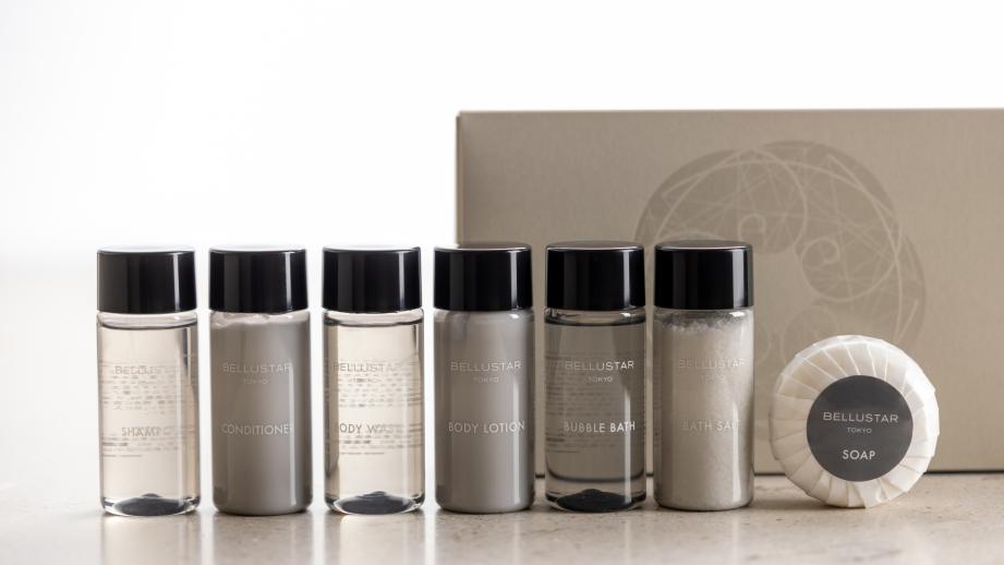 販売されるバスアメニティセット