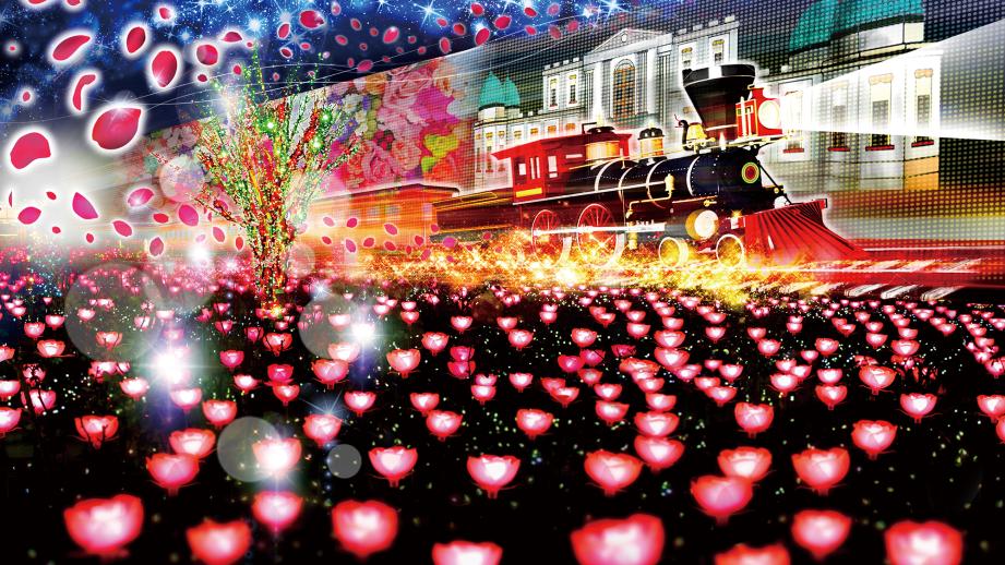 優秀ストーリー賞1位を飾った「あしかがフラワーパーク」のイルミネーション