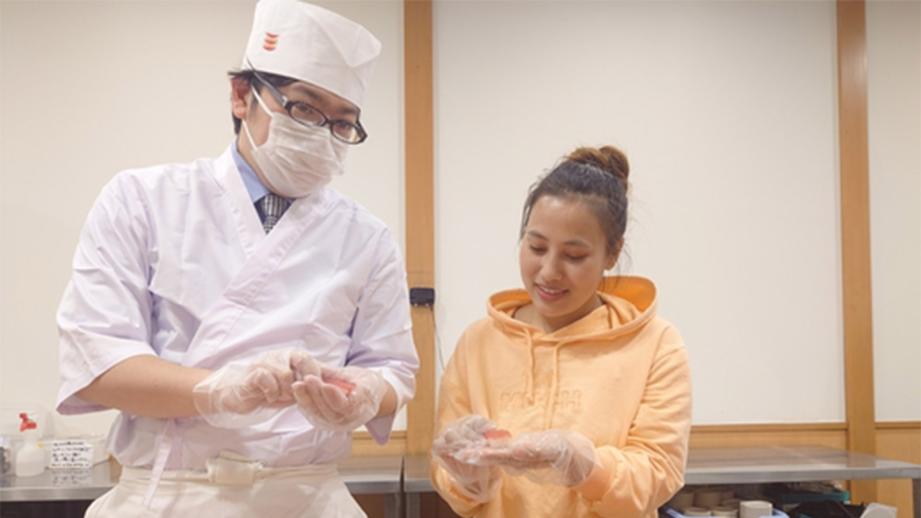 ウォーターマークホテル京都 かっぱ寿司コラボ お寿司握り体験プラン