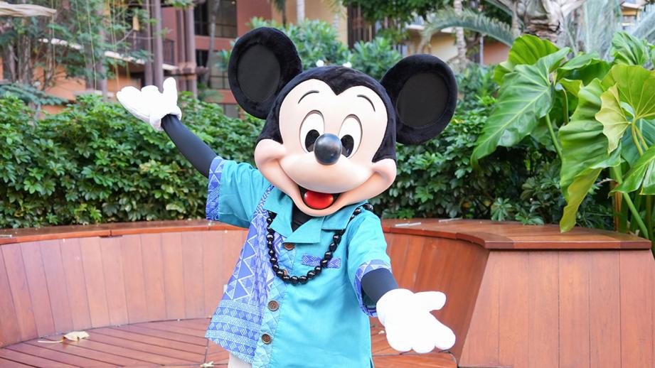 「アウラニ・ディズニー・リゾート＆スパ コオリナ・ハワイ」ミッキーマウス