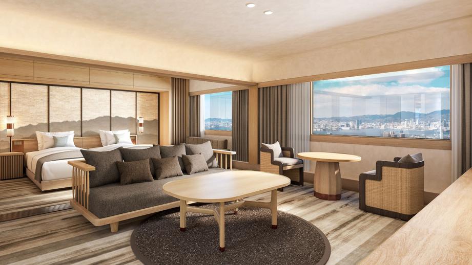 神戸ポートピアホテル サウナ付き客室