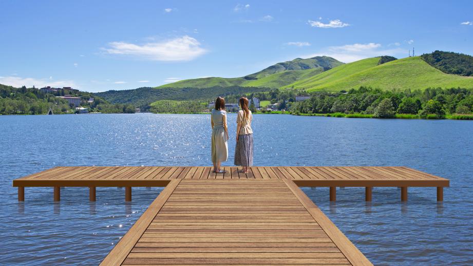 貸し切りの桟橋